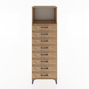 Woodntry Modular Cabinet Pine 60x44x170 cm with Drawers and Shelves CR32-3