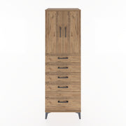 Woodntry Modular Cabinet Pine 60x44x170 cm with Doors and Drawers KC12-3