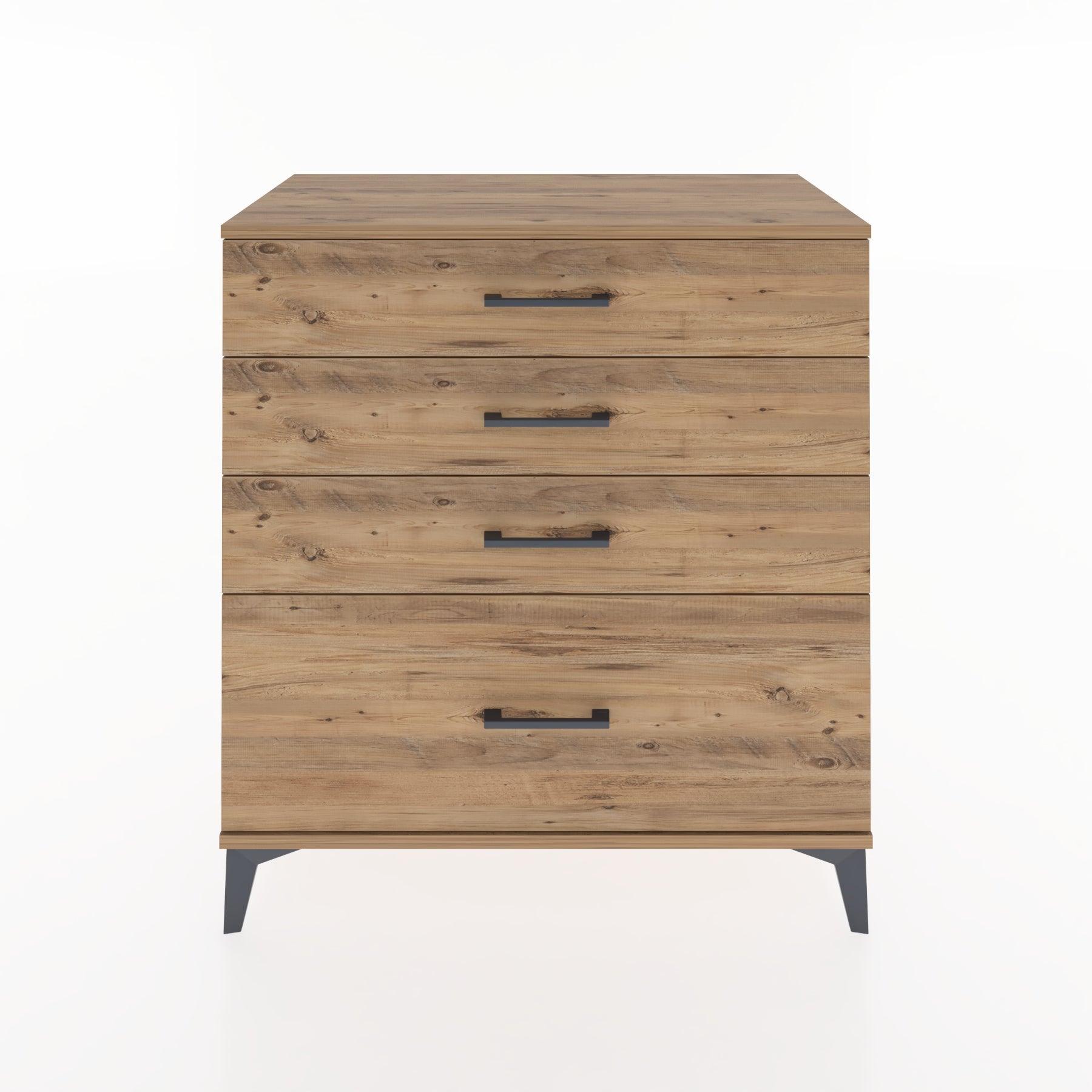 Woodntry Modular Dresser Pine 88x44x84 cm Drawer C8-3