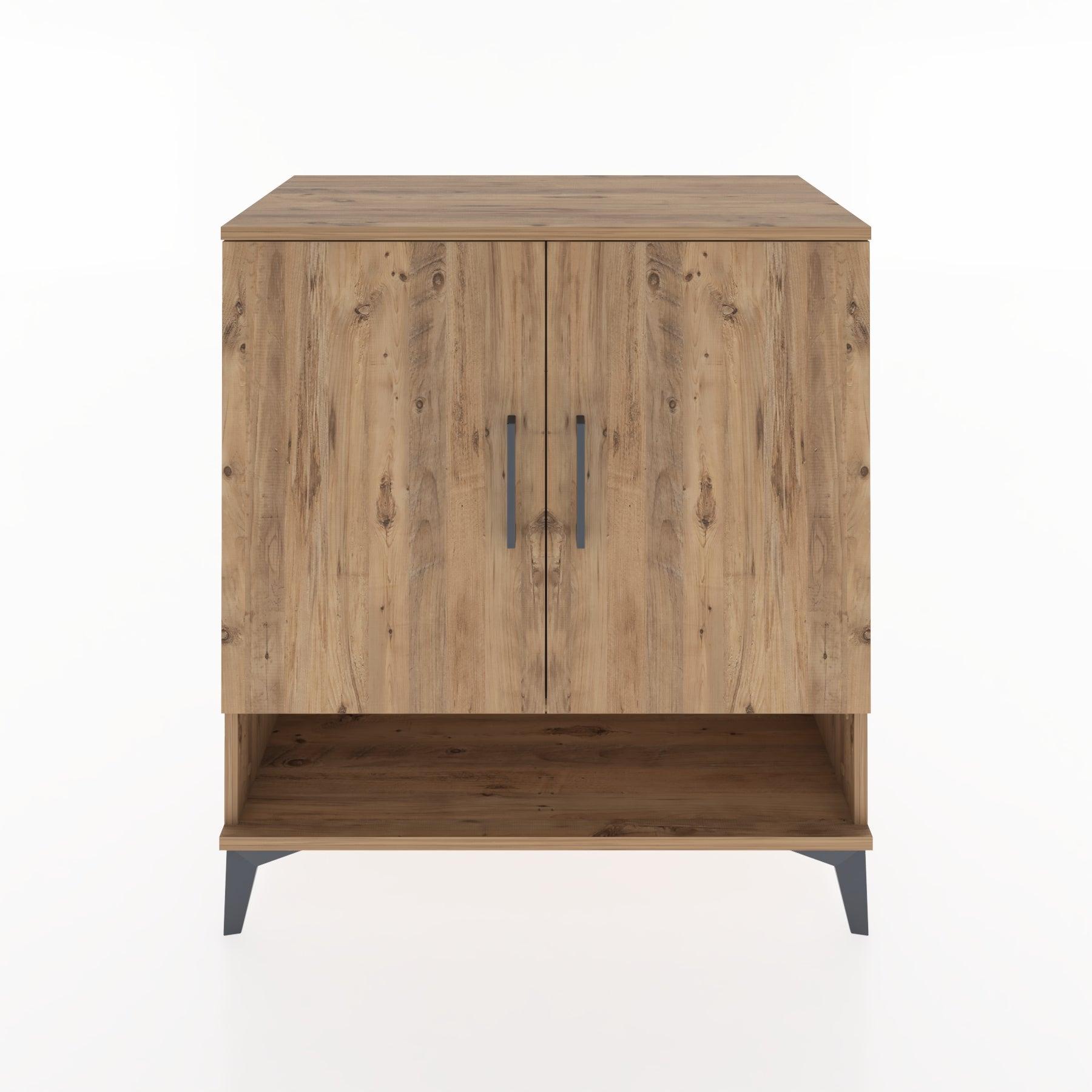 Woodntry Modular Dresser Pine 88x44x84 cm with Cover and Shelf KR77-3