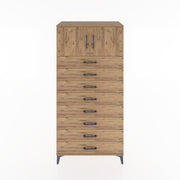 Woodntry Modular Cabinet Pine 88x44x170 cm with Doors and Drawers KC1-3