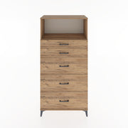 Woodntry Modular Cabinet Pine 88x44x170 cm with Drawers and Shelves CR50-3