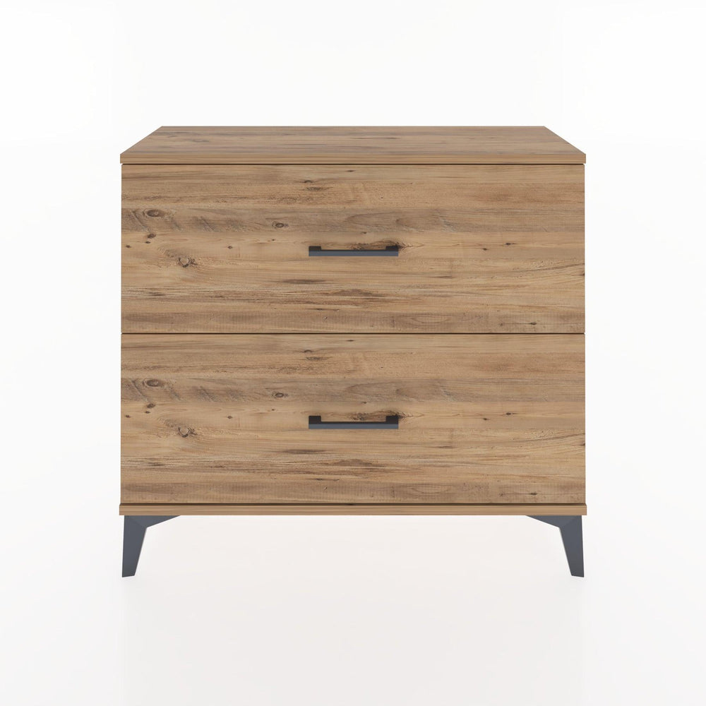 Woodntry Modüler Şifonyer İki Çekmeceli V4 88x30x68 cm Çam - Woodntry