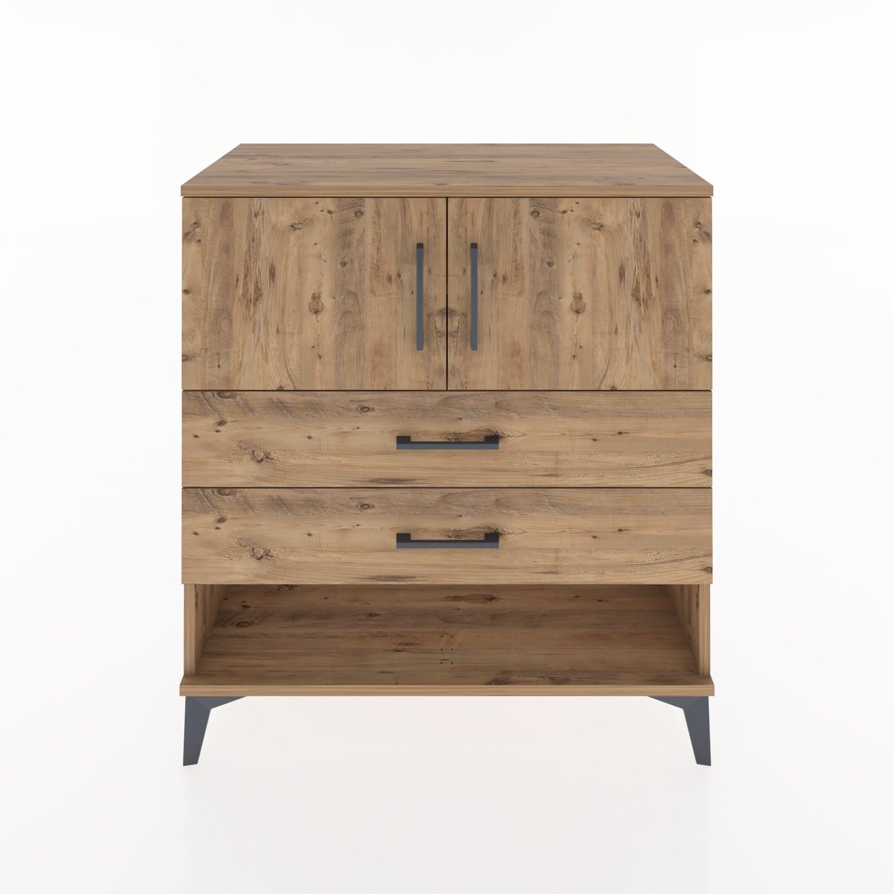 Woodntry Modular Dresser Pine 88x44x84 cm Functional F99-3