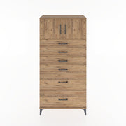 Woodntry Modular Cabinet Pine 88x44x170 cm with Doors and Drawers KC17-3