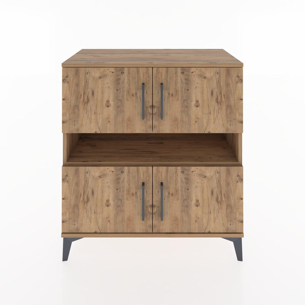 Woodntry Modular Dresser Pine 88x44x84 cm with Cover and Shelf KR104-3