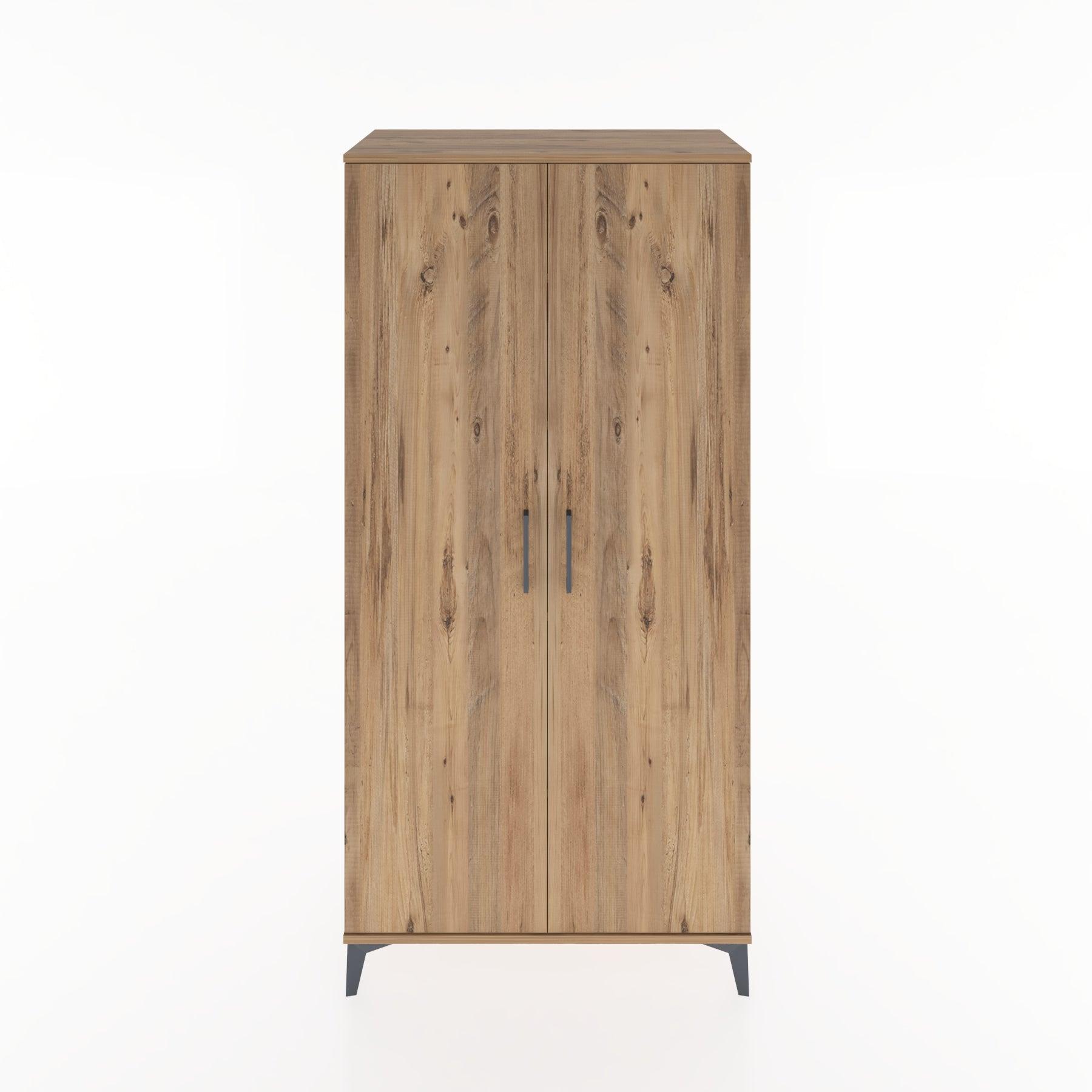 Woodntry Modular Cabinet Pine 88x44x170 cm With Cover K9-3