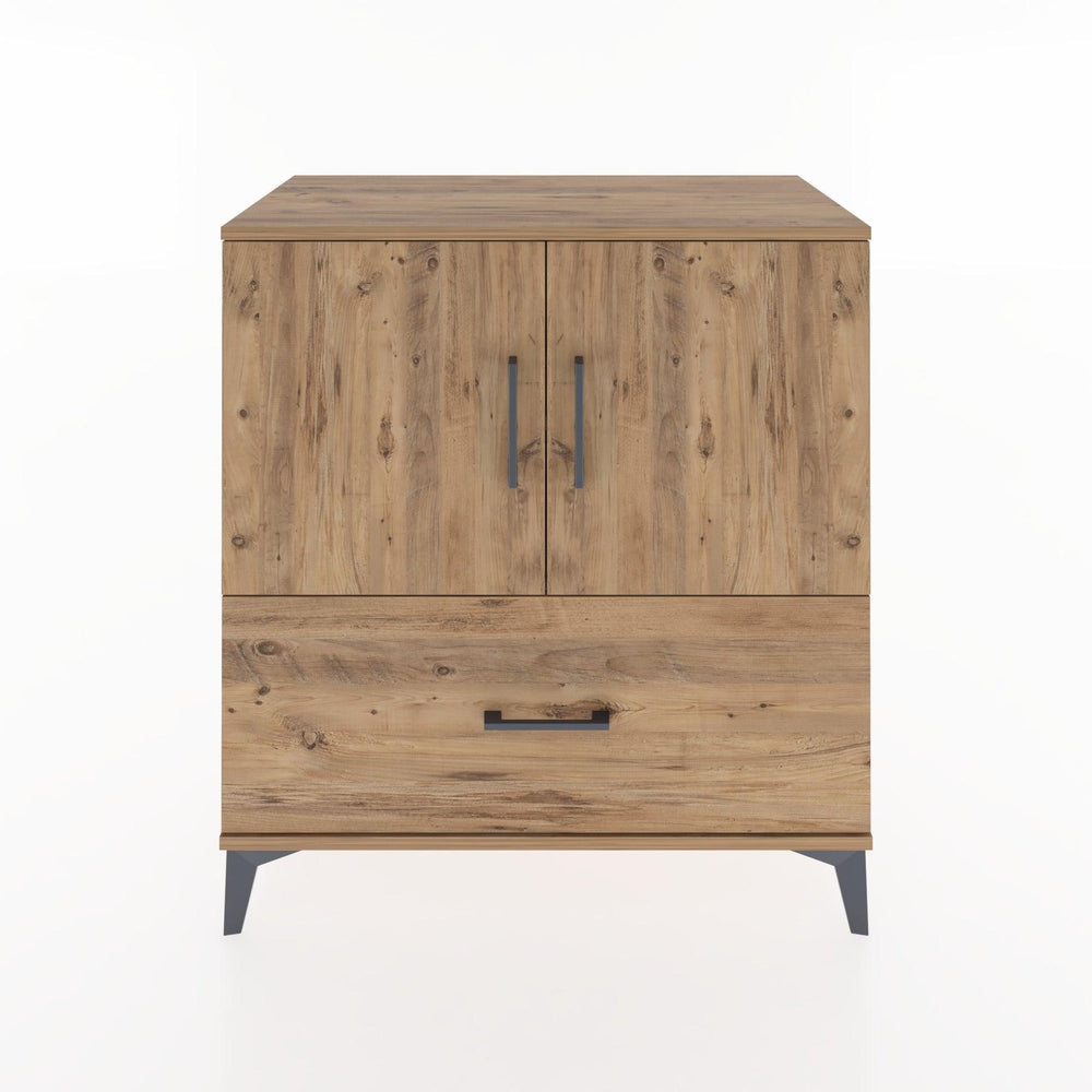 Woodntry Modular Dresser Pine 88x44x84 cm with Cover and Drawer KC47-3