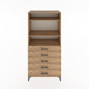 Woodntry Modular Cabinet Pine 88x44x170 cm with Drawers and Shelves CR35-3