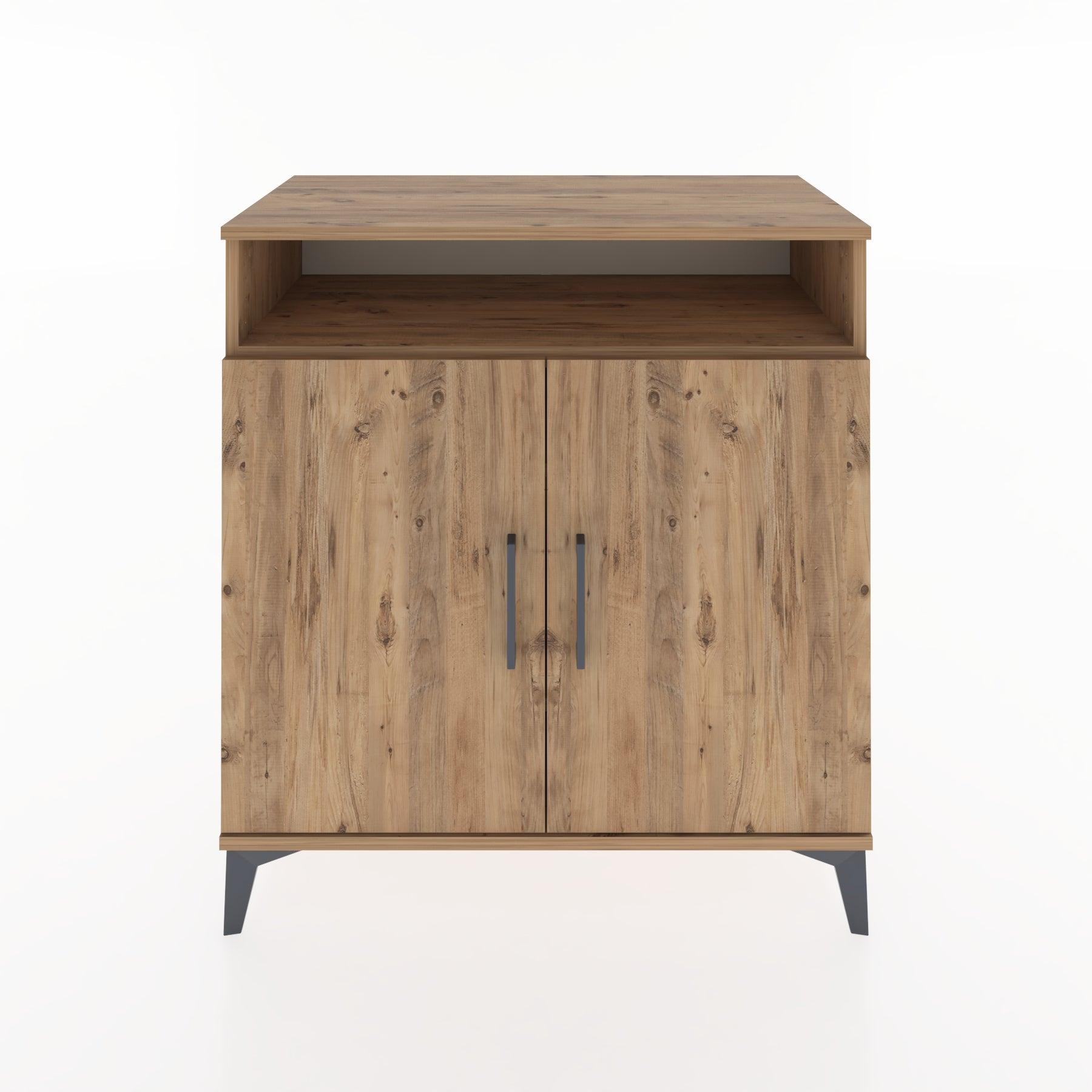 Woodntry Modular Dresser Pine 88x44x84 cm with Cover and Shelf KR83-3