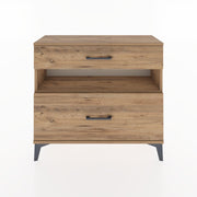 Woodntry Modüler Şifonyer İki Çekmeceli V9 88x30x68 cm Çam - Woodntry