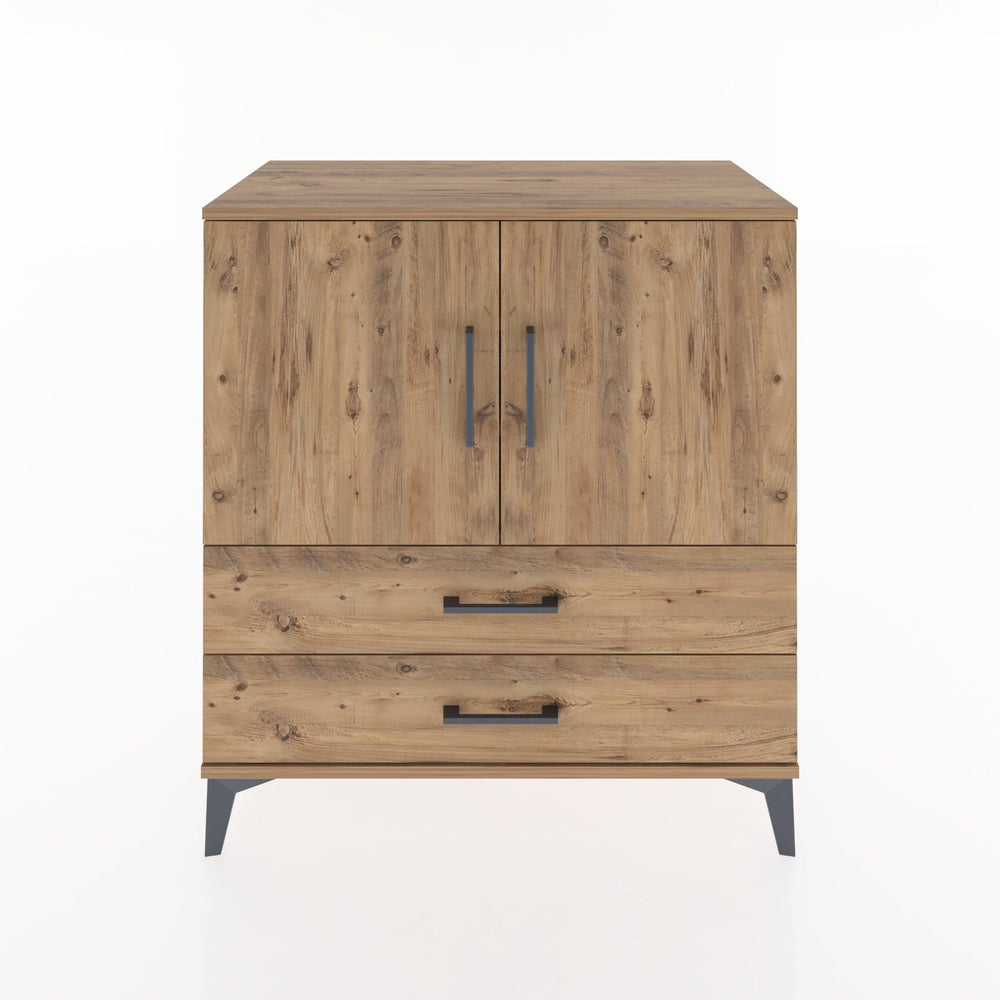 Woodntry Modular Dresser Pine 88x44x84 cm with Cover and Drawer KC22-3