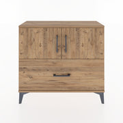 Woodntry Modüler Şifonyer Kapak ve Çekmeceli V2 88x30x68 cm Çam - Woodntry