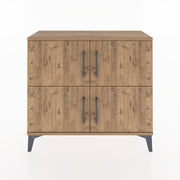 Woodntry Modüler Şifonyer Dört Kapaklı 88x30x68 cm Çam - Woodntry
