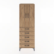 Woodntry Modular Cabinet Pine 60x44x170 cm with Doors and Drawers KC4-3