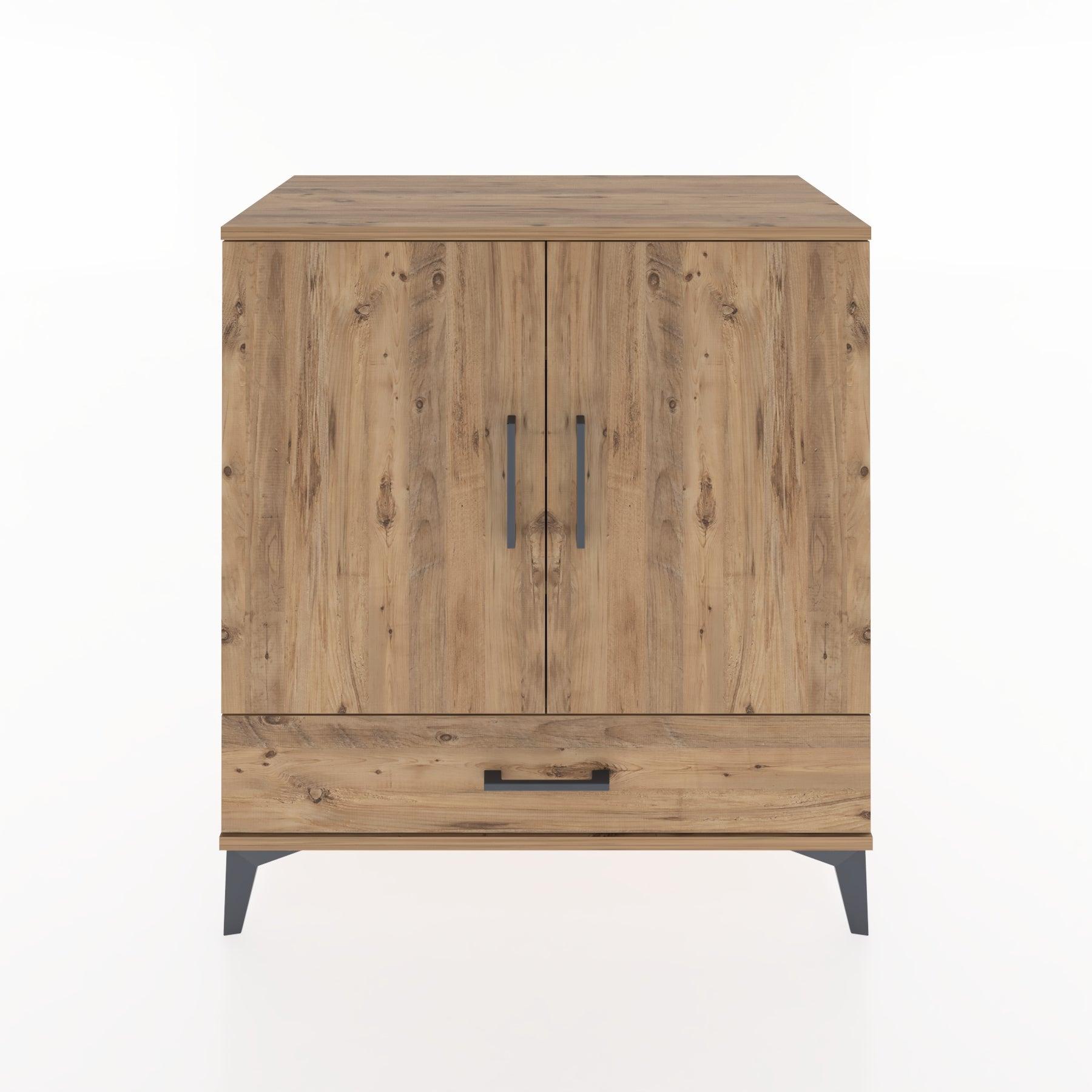 Woodntry Modular Dresser Pine 88x44x84 cm with Cover and Drawer KC70-3