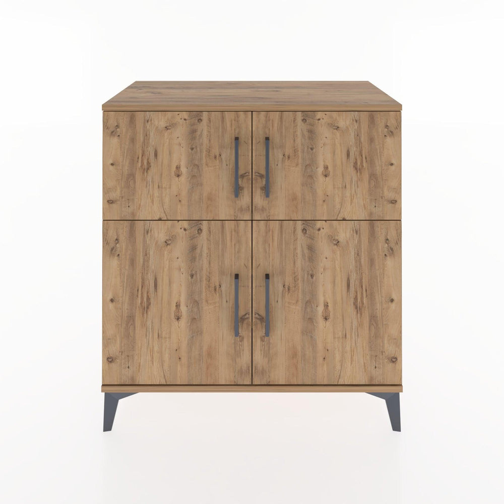 Woodntry Modüler Şifonyer Çam 88x44x84 cm Kapaklı K54-3