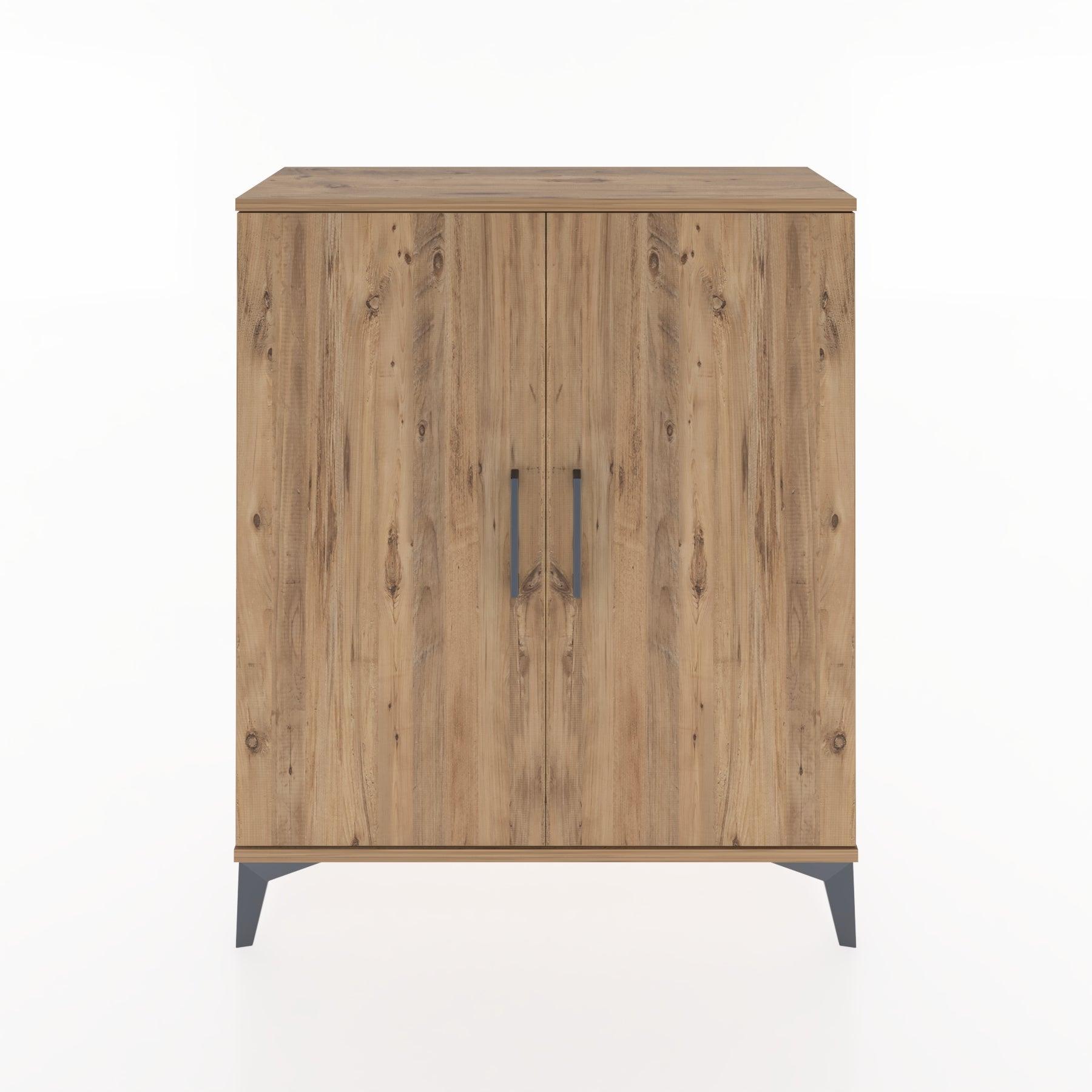 Woodntry Modüler Şifonyer Çam 88x30x94 cm Kapaklı K5-3