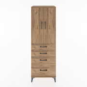 Woodntry Modular Cabinet Pine 60x44x170 cm with Doors and Drawers KC13-3
