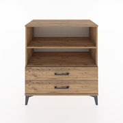 Woodntry Modüler Şifonyer Çam 88x44x84 cm Çekmeceli ve Raflı CR16-3