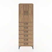 Woodntry Modular Cabinet Pine 60x44x170 cm with Doors and Drawers KC3-3