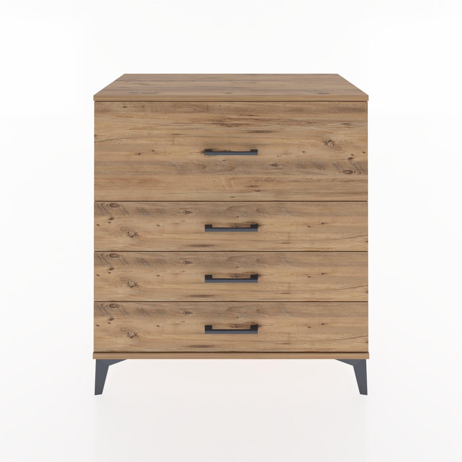 Woodntry Modular Dresser Pine 88x44x84 cm Drawer C7-3