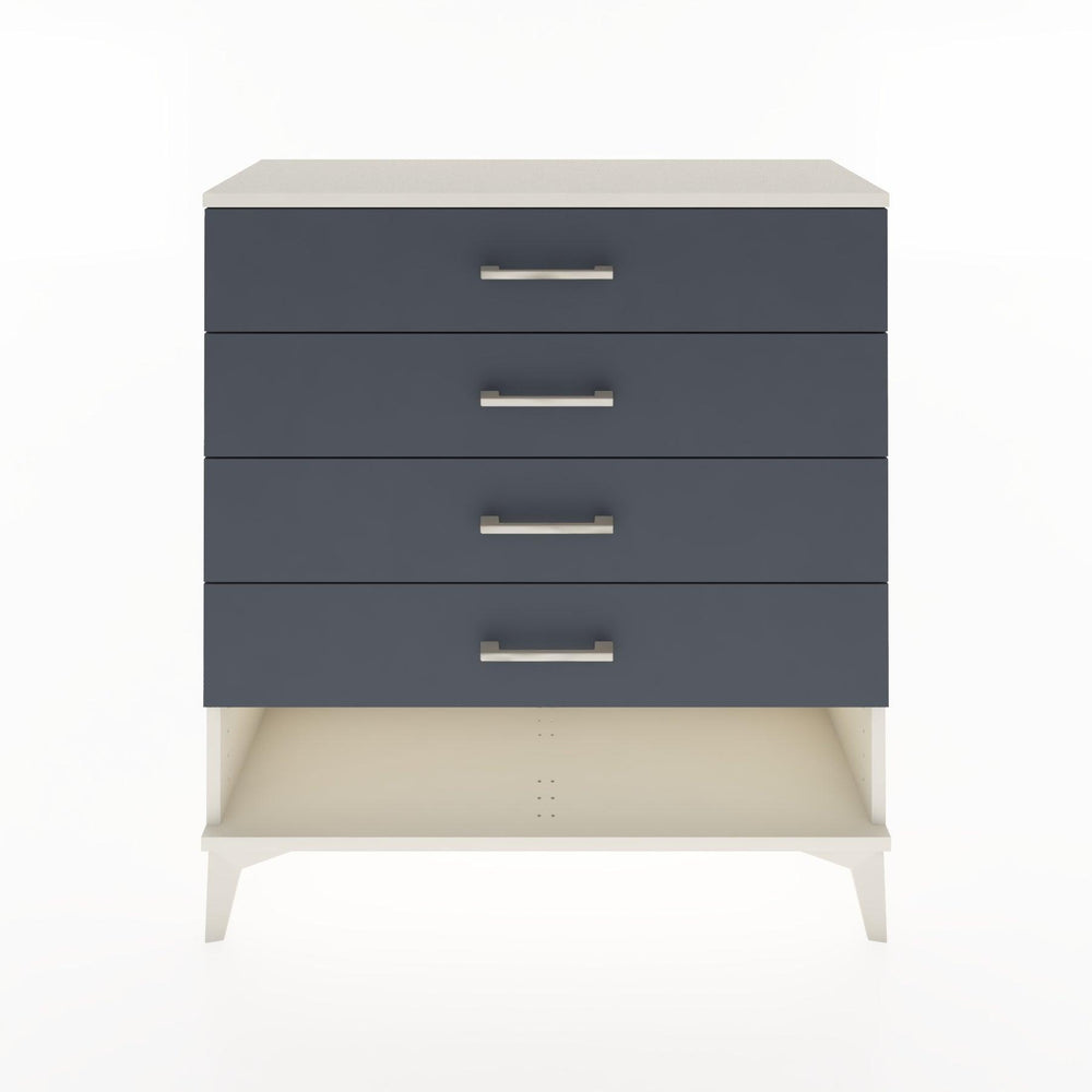 Woodntry Modular Dresser Moonstone 88x30x84 cm with Drawers and Shelves CR2-1