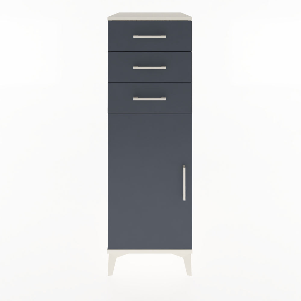 Woodntry Modular Cabinet Moonstone 44x59x122 cm with Doors and Drawers KC52-1