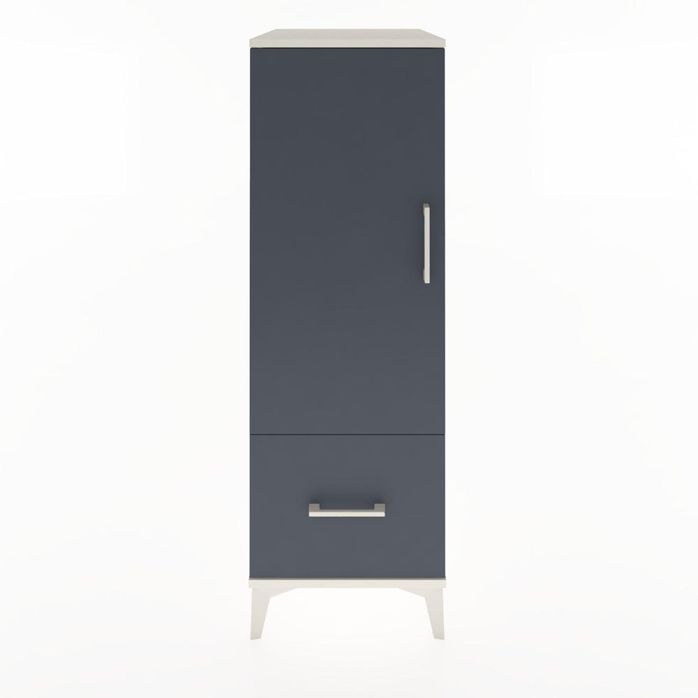 Woodntry Modular Cabinet Moonstone 44x30x122 cm with Doors and Drawers KC2-1