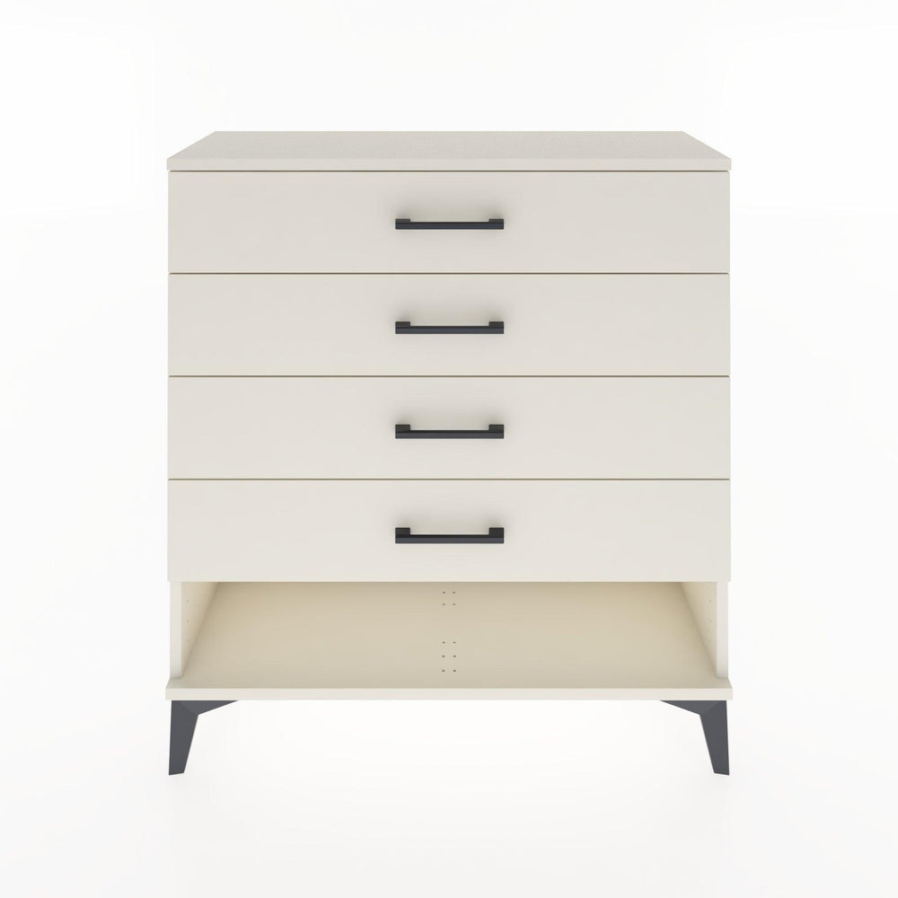 Woodntry Modular Dresser Moonstone 88x30x84 cm with Drawers and Shelves CR2-1