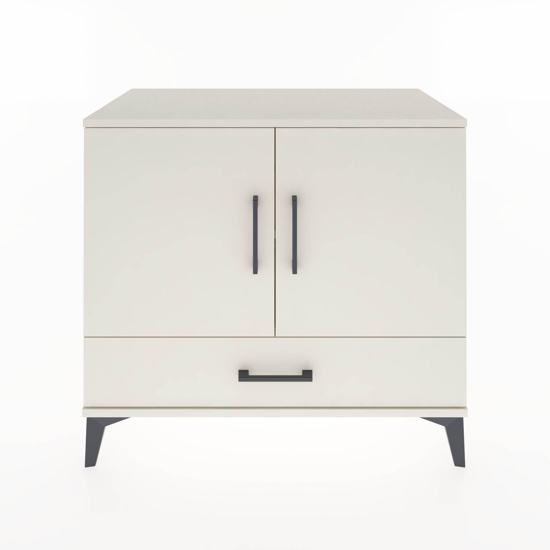 Woodntry Modüler Şifonyer Aytaşı 88x44x68 cm Kapaklı ve Çekmeceli KC2-1