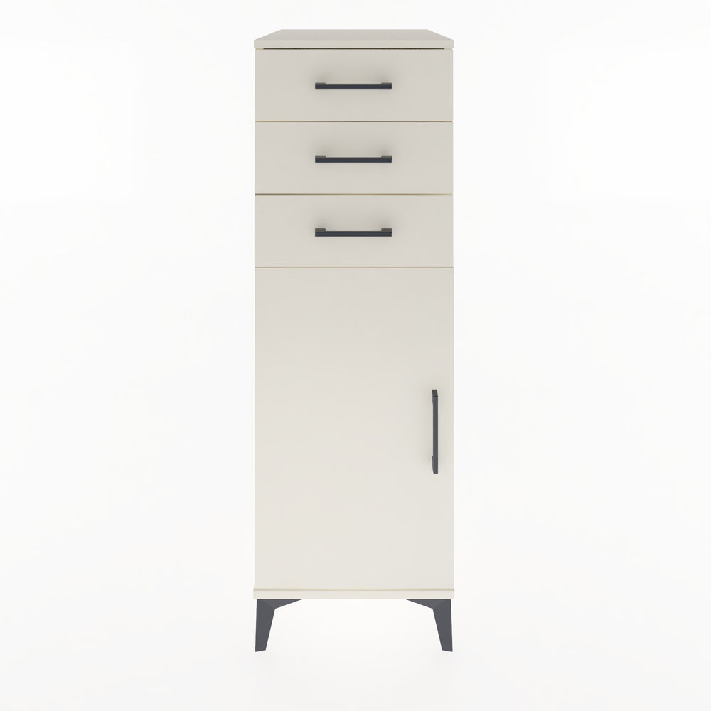 Woodntry Modular Cabinet Moonstone 44x59x122 cm with Doors and Drawers KC52-1