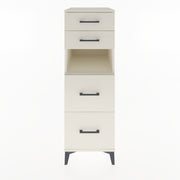 Woodntry Modular Cabinet Moonstone 44x59x122 cm with Drawers and Shelves CR102-1