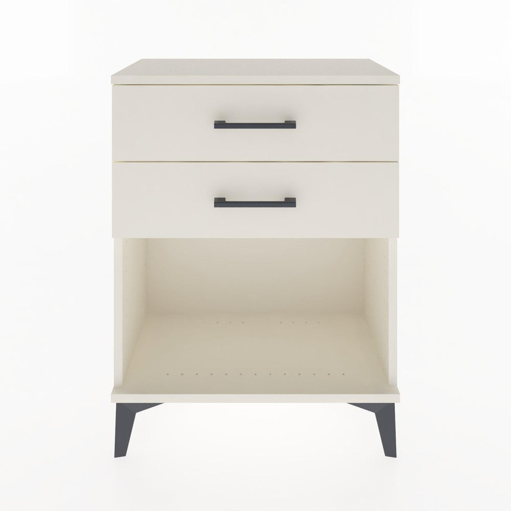 Woodntry Modüler Komodin Aytaşı 60x30x68 cm Çekmeceli ve Raflı CR2-1