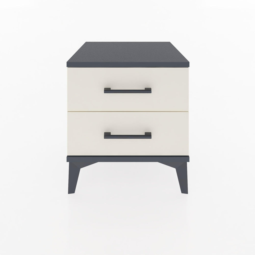 Woodntry Modular Nightstand Anthracite 44x44x36 cm Drawer C2-2