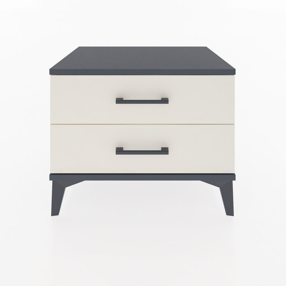 Woodntry Modüler Komodin Antrasit 60x44x68 cm Çekmeceli C2-2