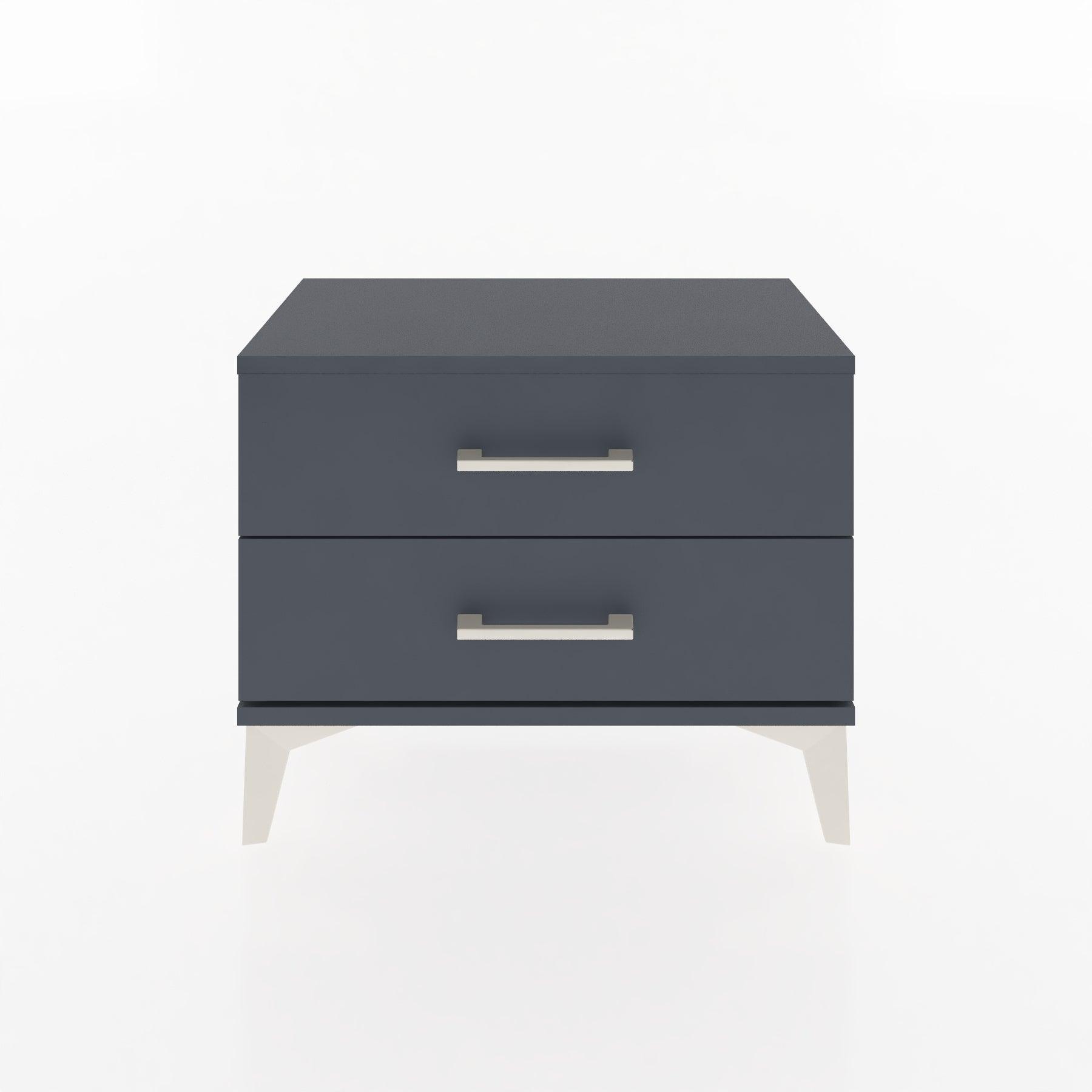 Woodntry Modular Nightstand Anthracite 60x30x36 cm Drawer C2-2