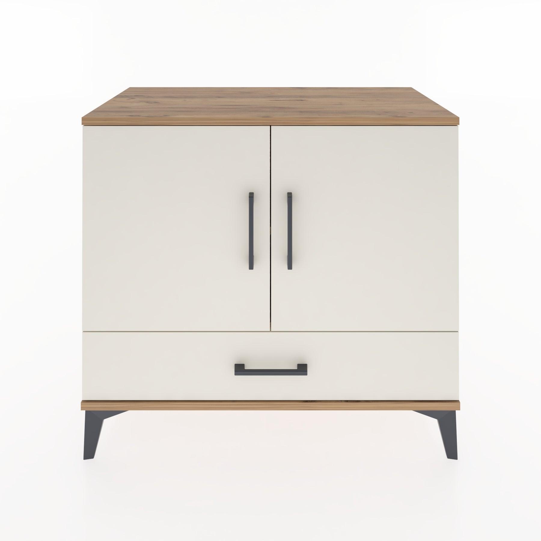 Woodntry Modular Dresser Pine 88x44x68 cm with Cover and Drawer KC2-3