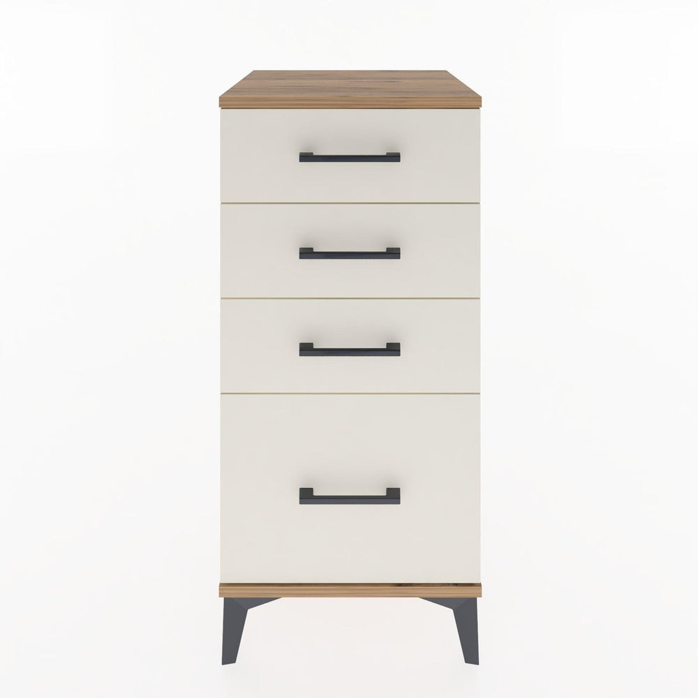 Woodntry Modular Nightstand Pine 44x44x84 cm Drawer C2-3