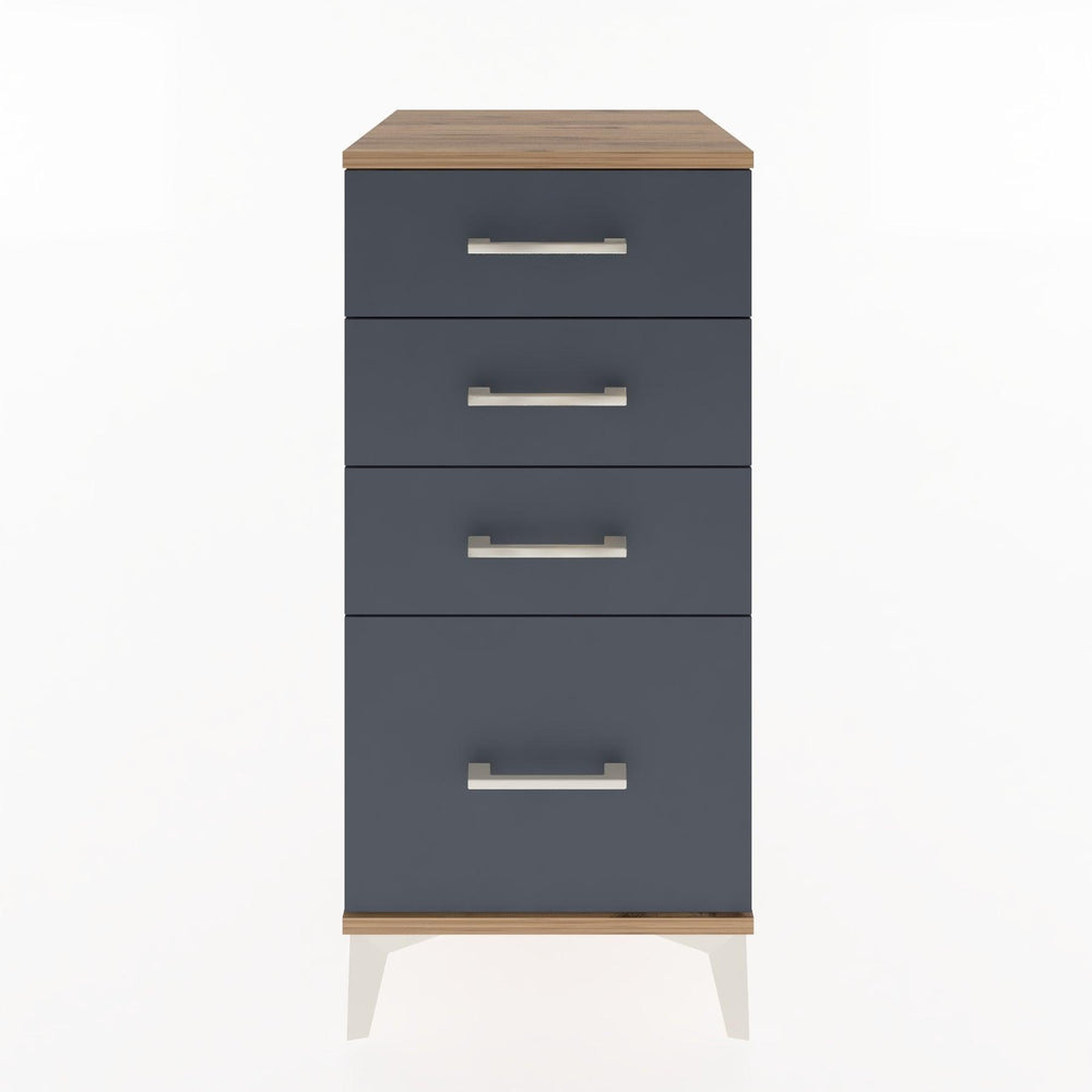 Woodntry Modular Nightstand Pine 44x44x84 cm Drawer C2-3