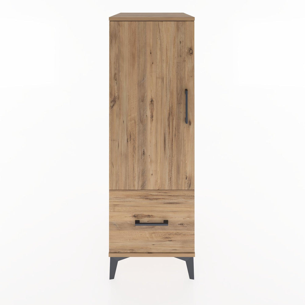 Woodntry Modular Cabinet Pine 44x59x122 cm with Doors and Drawers KC2-3