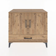 Woodntry Modüler Şifonyer Çam 88x44x68 cm Kapaklı ve Çekmeceli KC2-3