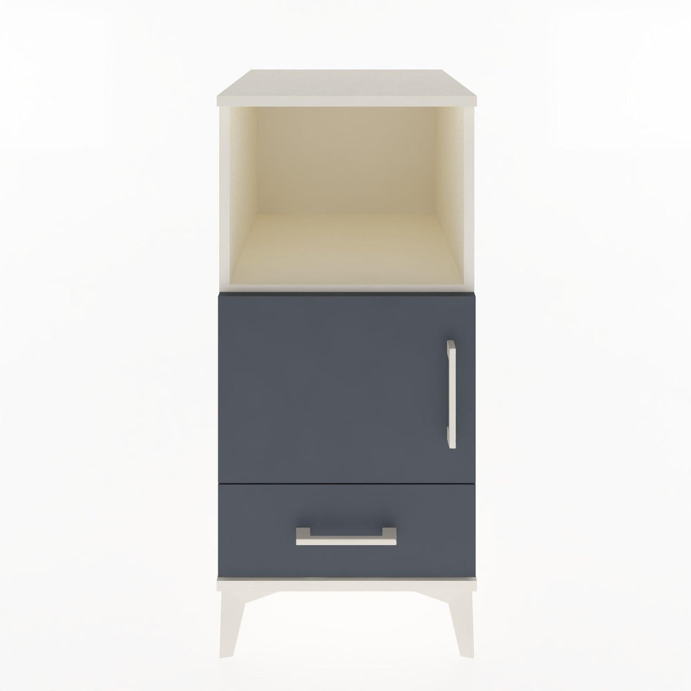 Woodntry Modüler Komodin Aytaşı 44x44x84 cm Fonksiyonel F47-1