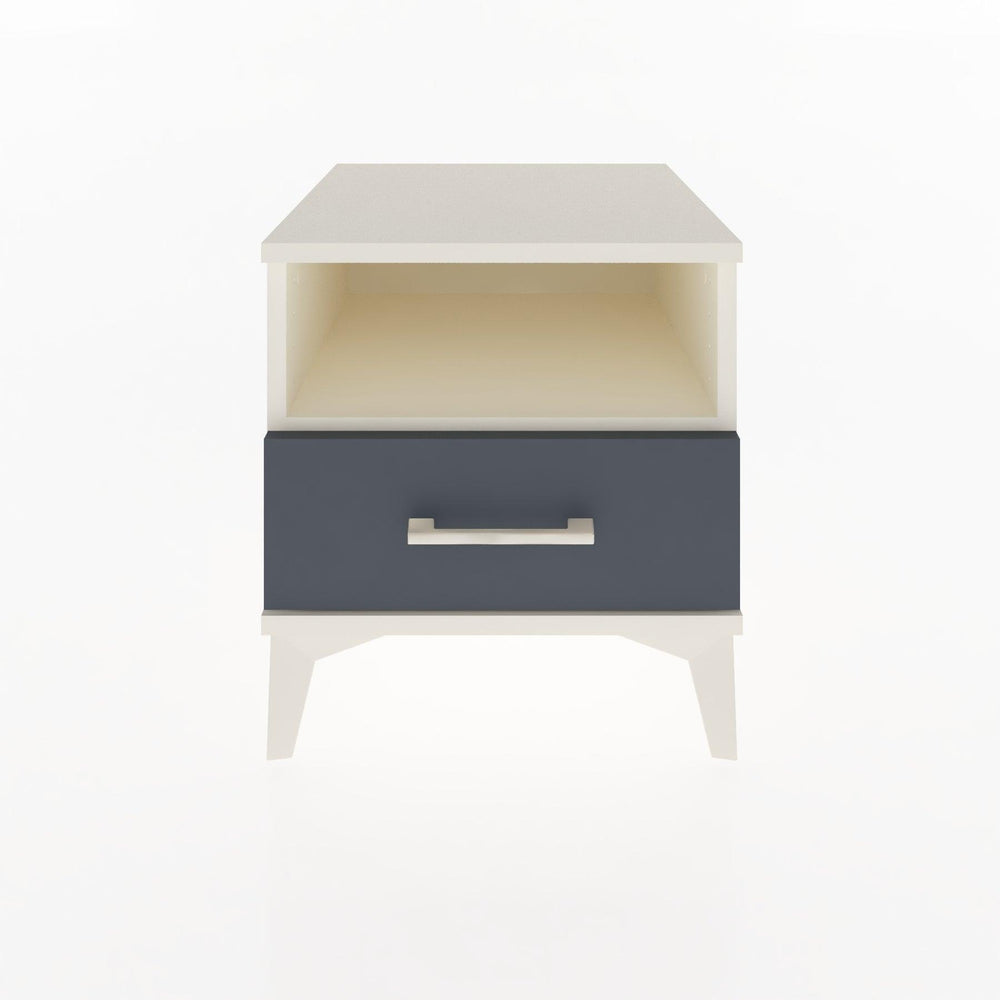 Woodntry Modüler Komodin Aytaşı 44x44x36 cm Çekmeceli ve Raflı CR3-1