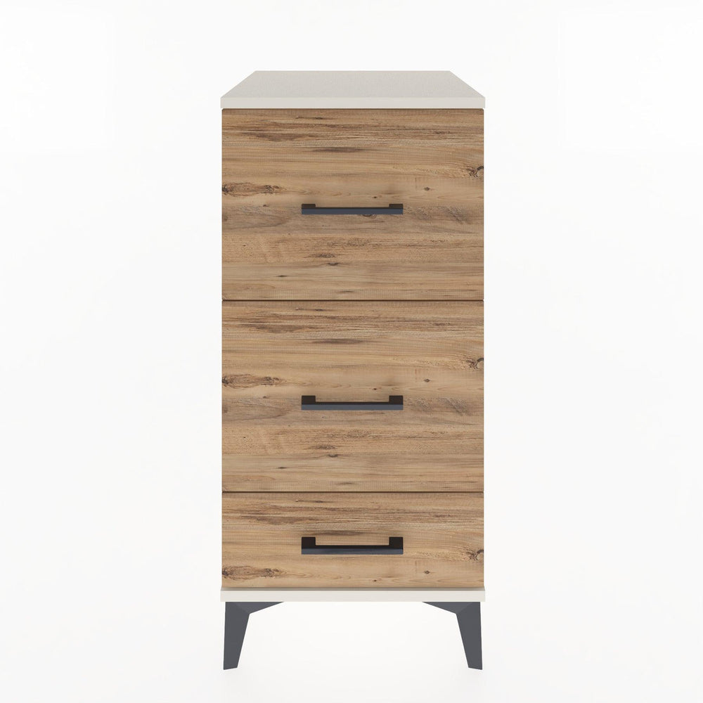 Woodntry Modular Nightstand Moonstone 44x44x84 cm Drawer C3-1