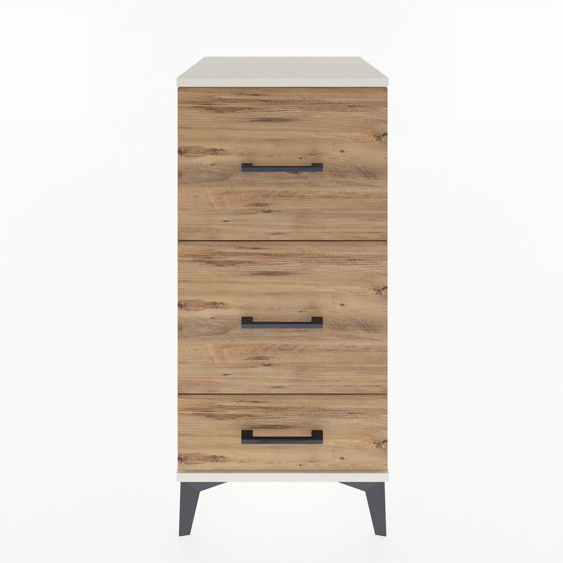 Woodntry Modular Nightstand Moonstone 44x44x84 cm Drawer C3-1