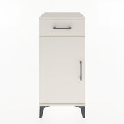 Woodntry Modular Nightstand Moonstone 44x44x84 cm with Cover and Drawer KC25-1