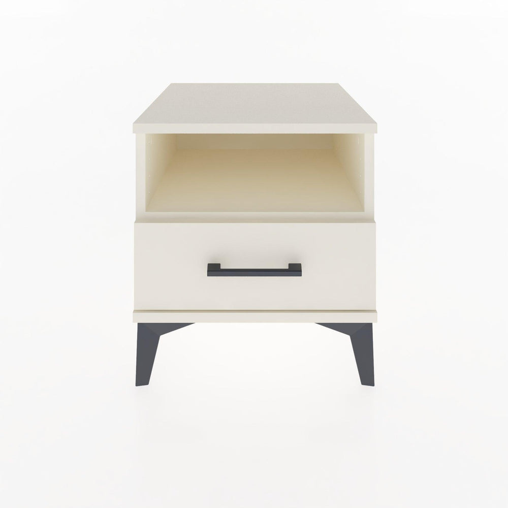 Woodntry Modüler Komodin Aytaşı 44x44x36 cm Çekmeceli ve Raflı CR3-1