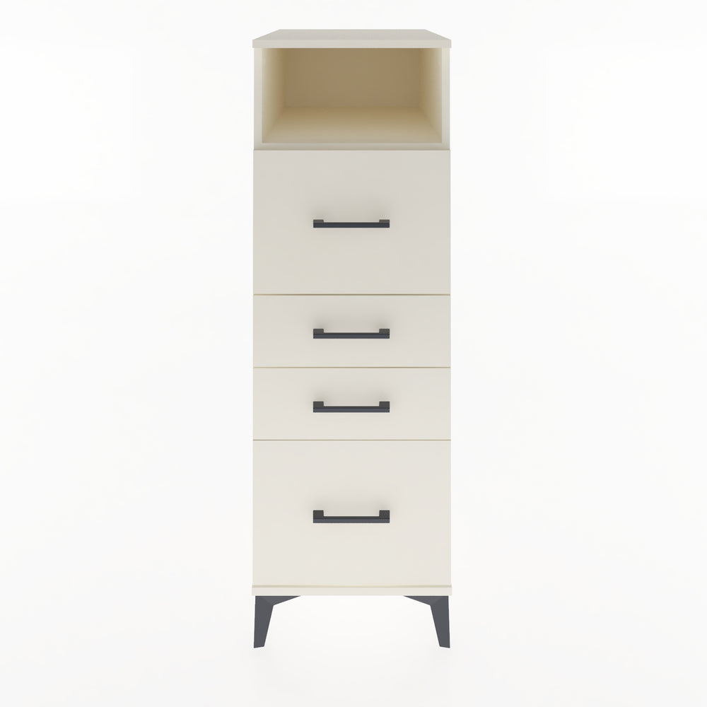 Woodntry Modular Cabinet Moonstone 44x59x122 cm with Drawers and Shelves CR103-1