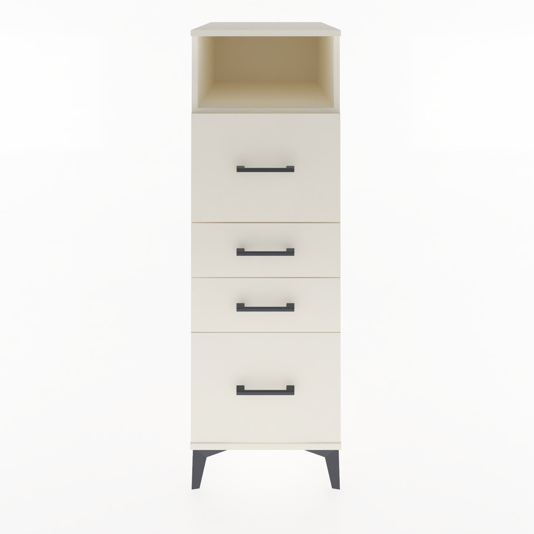 Woodntry Modular Cabinet Moonstone 44x59x122 cm with Drawers and Shelves CR103-1